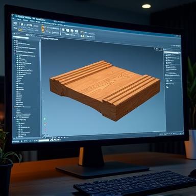 3D CAD design preview