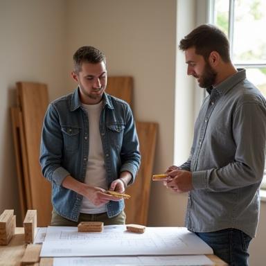 On-site carpentry consultation